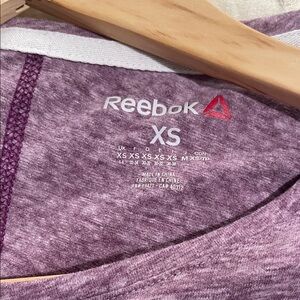 Reebok Heathered Purple XS Top